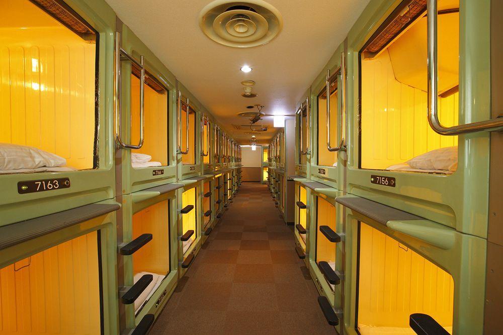 Shinjuku Kuyakusho-Mae Capsule Hotel Tokyo Exterior photo